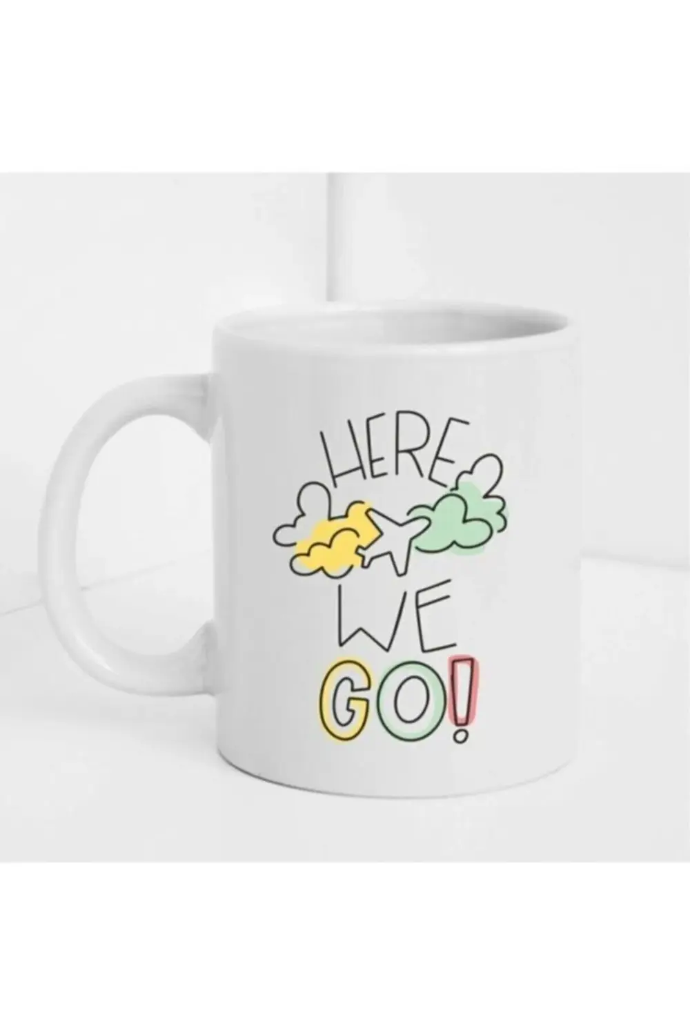 L Baskılı Kupa/bardak