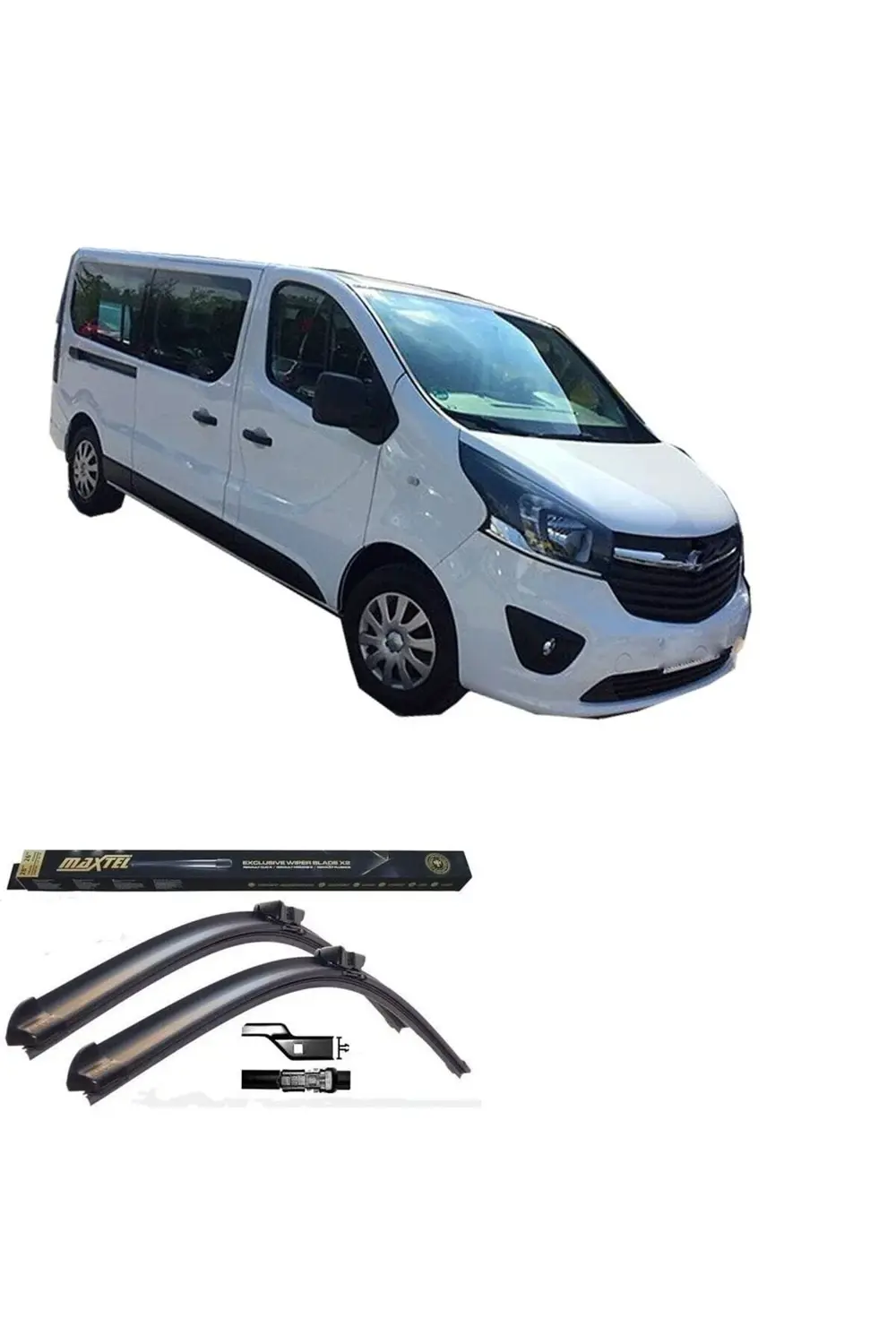 L Opel Vıvaro B 2014+ Uyumlu Muz Silecek Takımı 480 - 650 Mm 1210