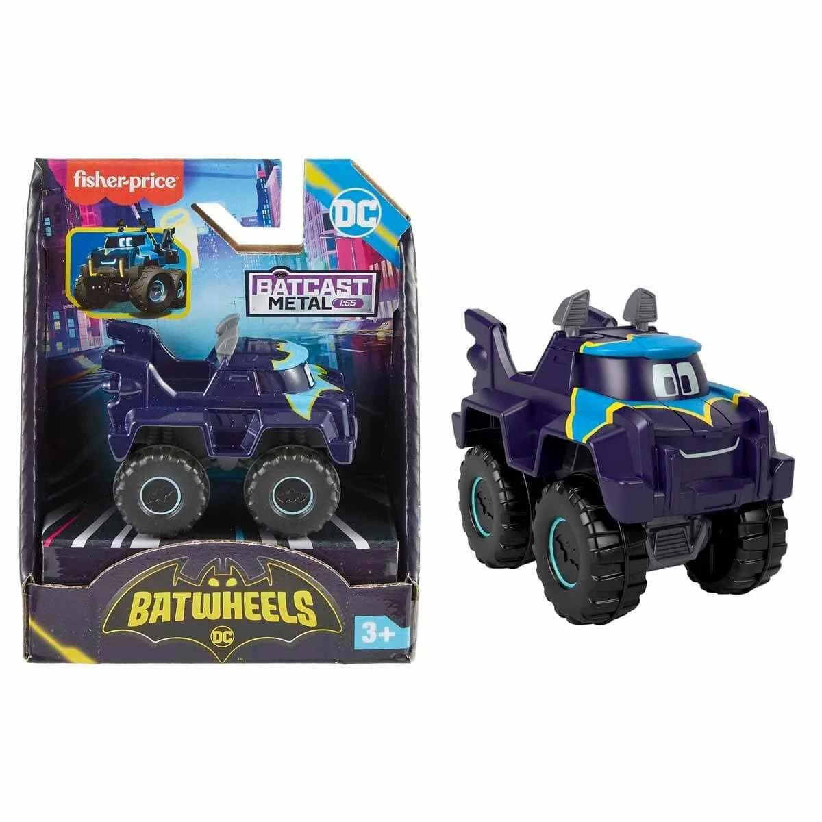 L12 Fisher-Price® Batwheels™ Bam Batmobile™ L12 Fisher-Price® Batwheels™ Bam Batmobile™