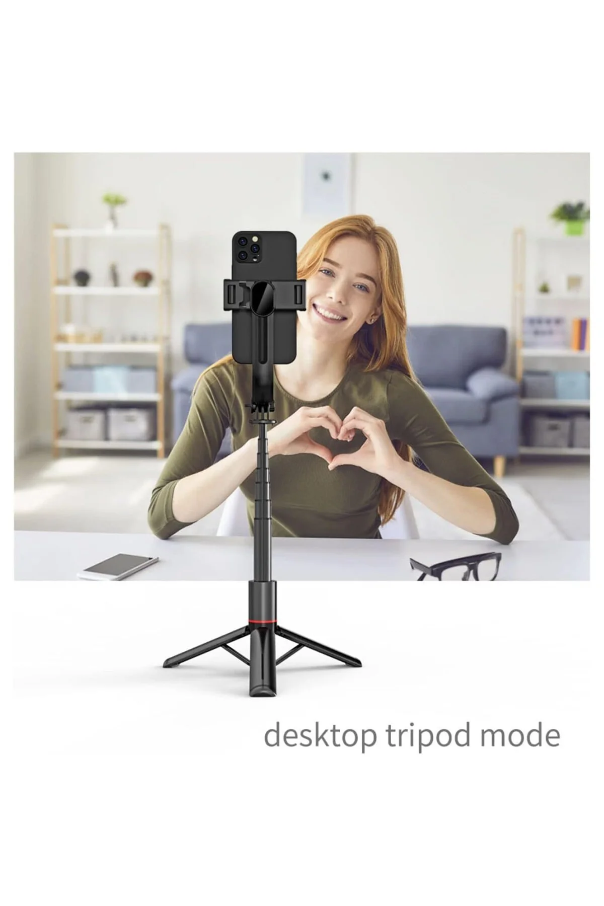 L12d Işıklı Selfie Çubuğu Uzaktan Kumandalı 116 Cm Tripod Özçekim L12d Işıklı Selfie Çubuğu Uzaktan Kumandalı 116 Cm Tripod Özçekim