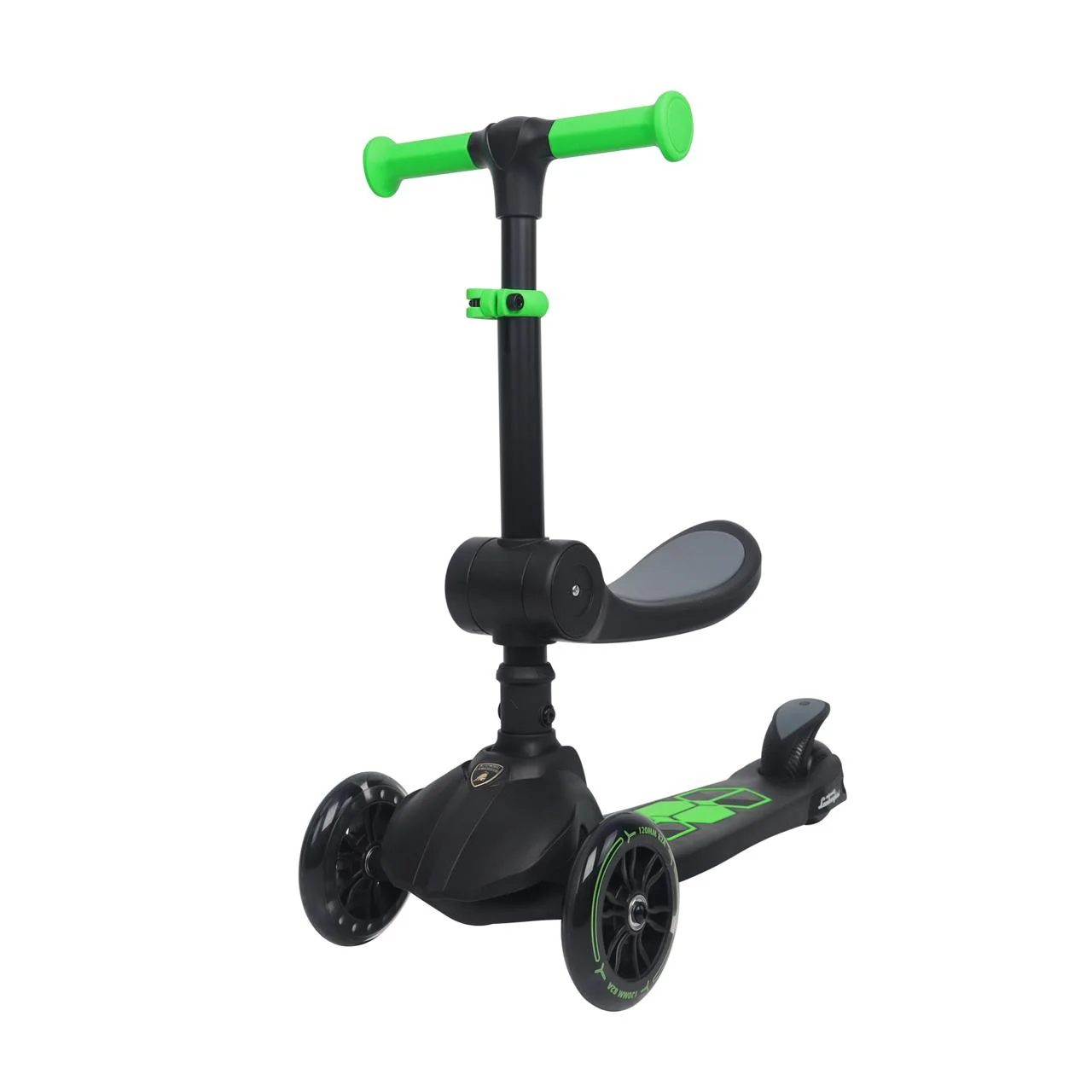 L52IN1-BK LAMBORGHİNİ LİSANSLI KATLANIR OTURAKLI IŞIKLI SCOOTER SİYAH Fiyatı, Yorumları ve Özellikleri