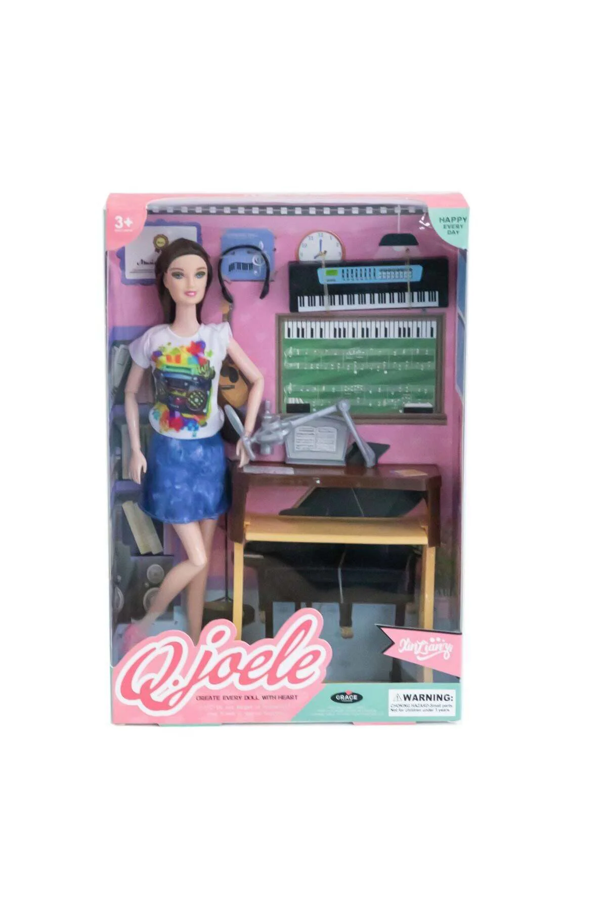 L5748K Piano Çalan Müzisyen Bebek-Canem Oyuncak