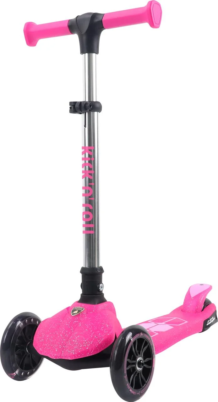 L5JELLY-P LAMBORGHİNİ LİSANSLI PARILTI IŞIKLI SCOOTER PEMBE Fiyatı, Yorumları ve Özellikleri