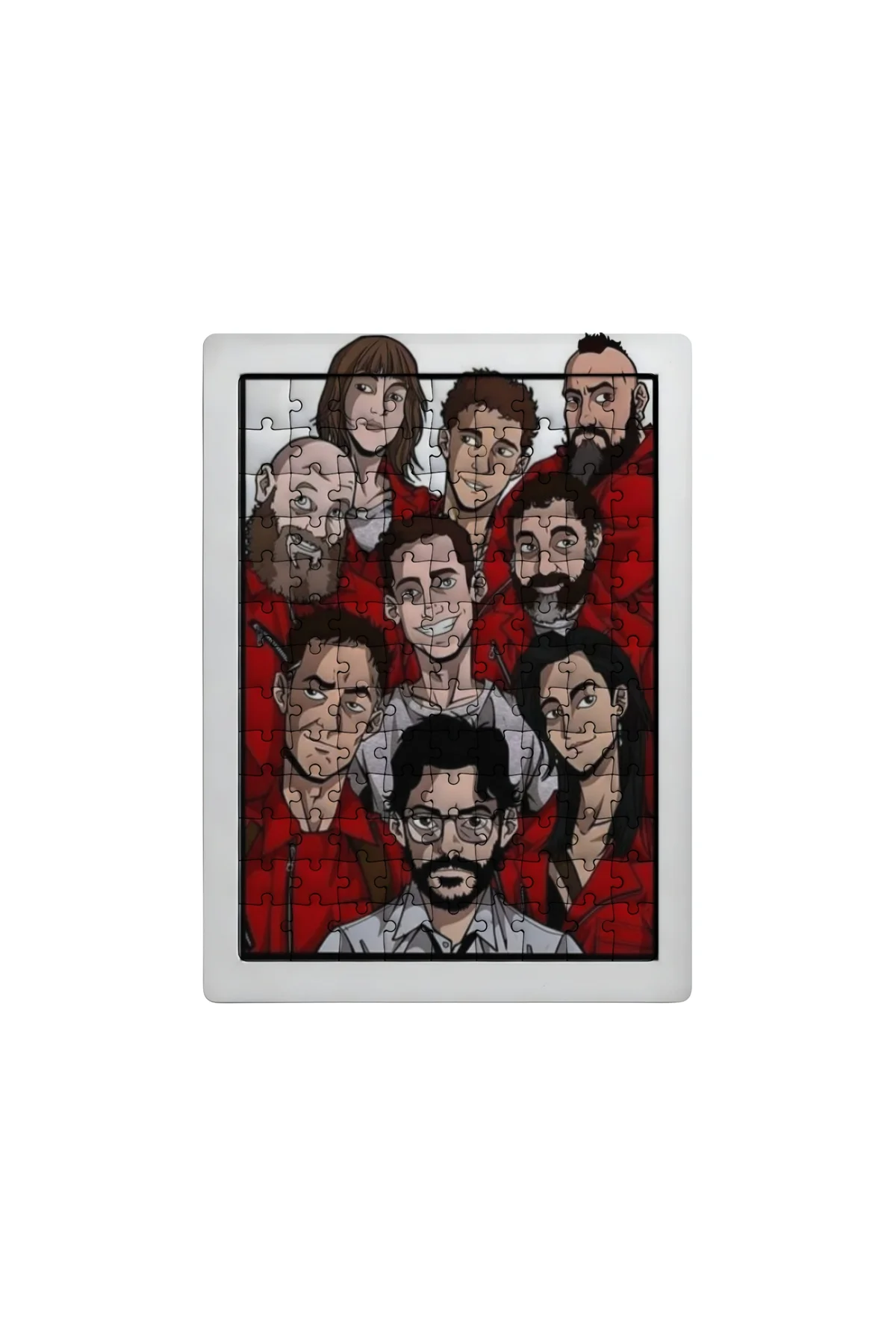 La Casa Da Papel 99 Parça Ayaklı Puzzle – Dekoratif Çocuk Yapbozu 096