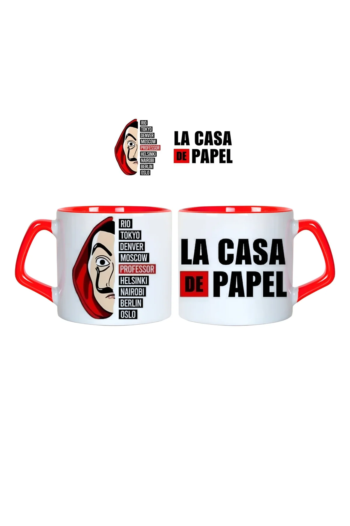 La Casa Da Papel Kupa Bardak | Tek Adet 0290