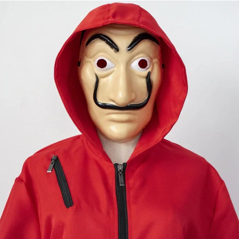 La Casa De Papel Dali Maskesi - Halloween Parti Maske Orjinal İthal