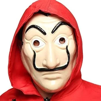 La Casa De Papel Salvador Dali Maskesi Orjinal İthal Ürün La Casa De Papel Salvador Dali Maskesi Orjinal İthal Ürün
