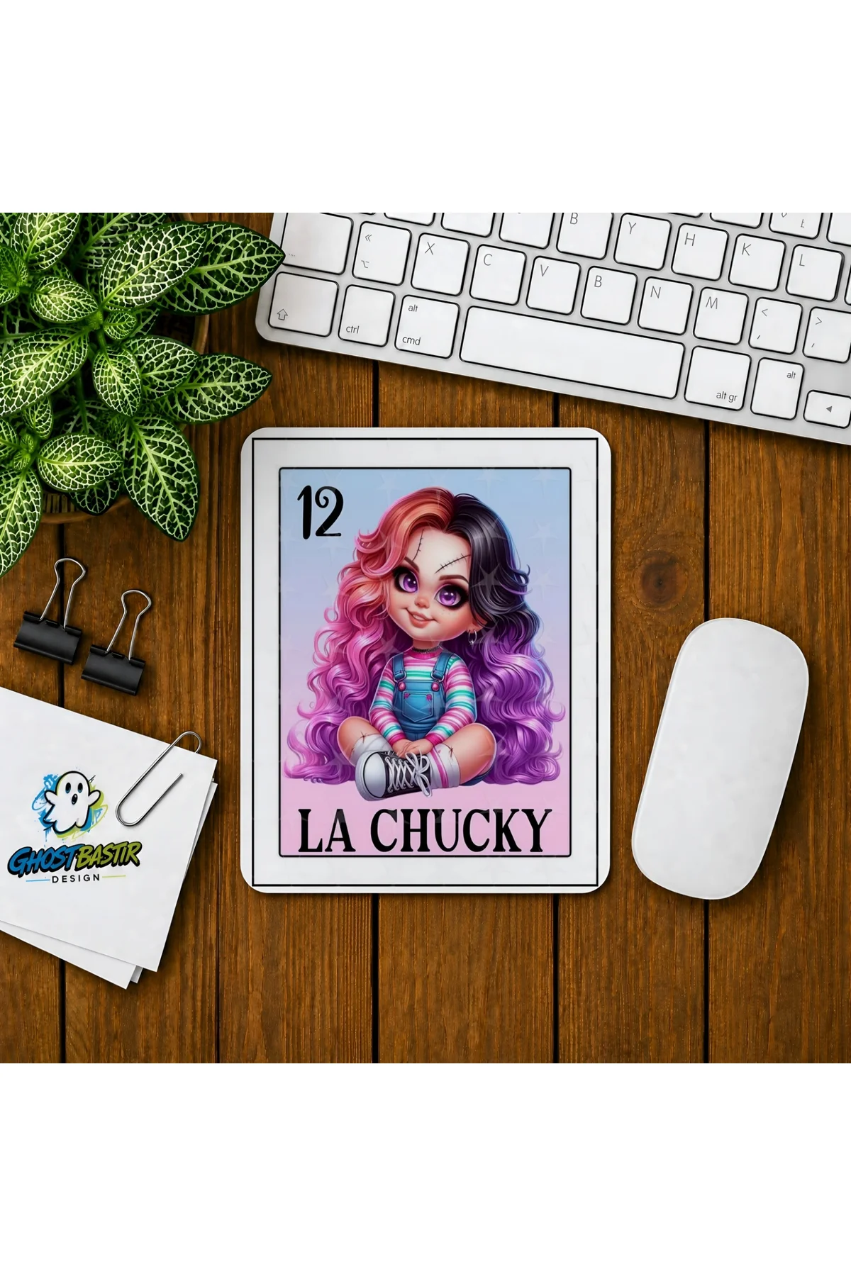 La Chucky Baskılı Oyuncu Mousepad 0175