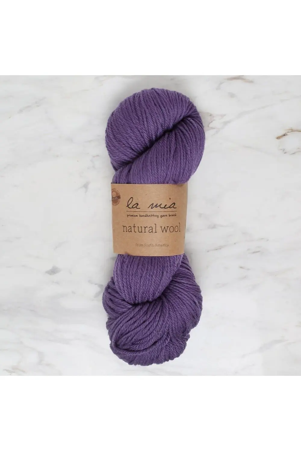 La Mia Natural Wool Mor El Örgü İpi - L269 - 34400