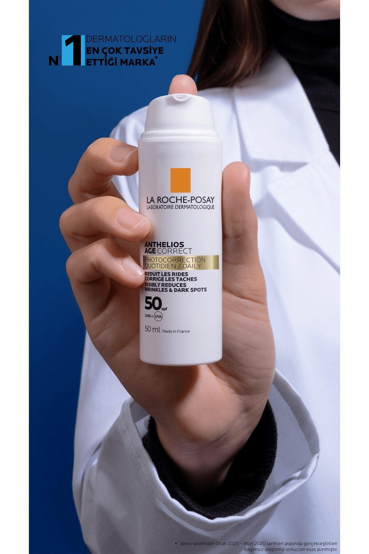 La Roche  Posay Anthelios Age Correct Daily Light Spf50+ Cream 50 