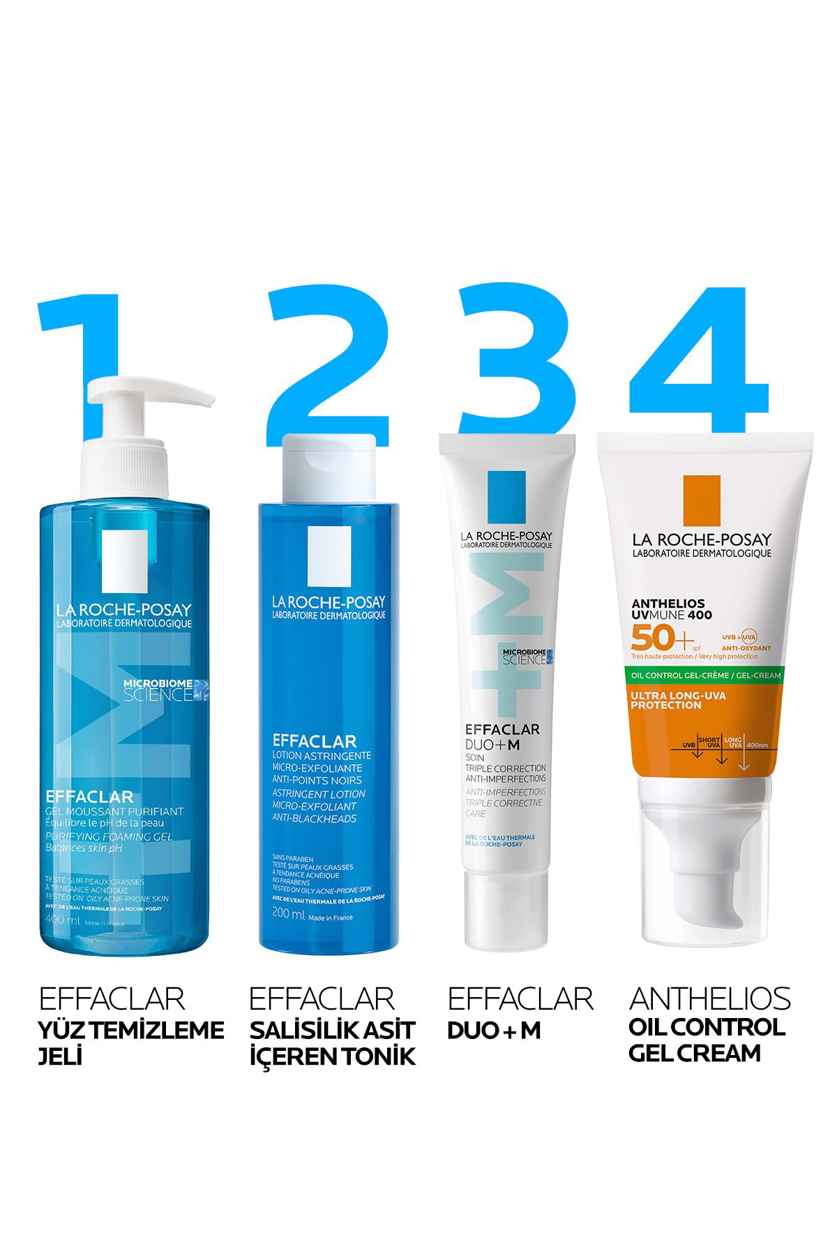 La Roche  Posay Effaclar Gel 400 Ml