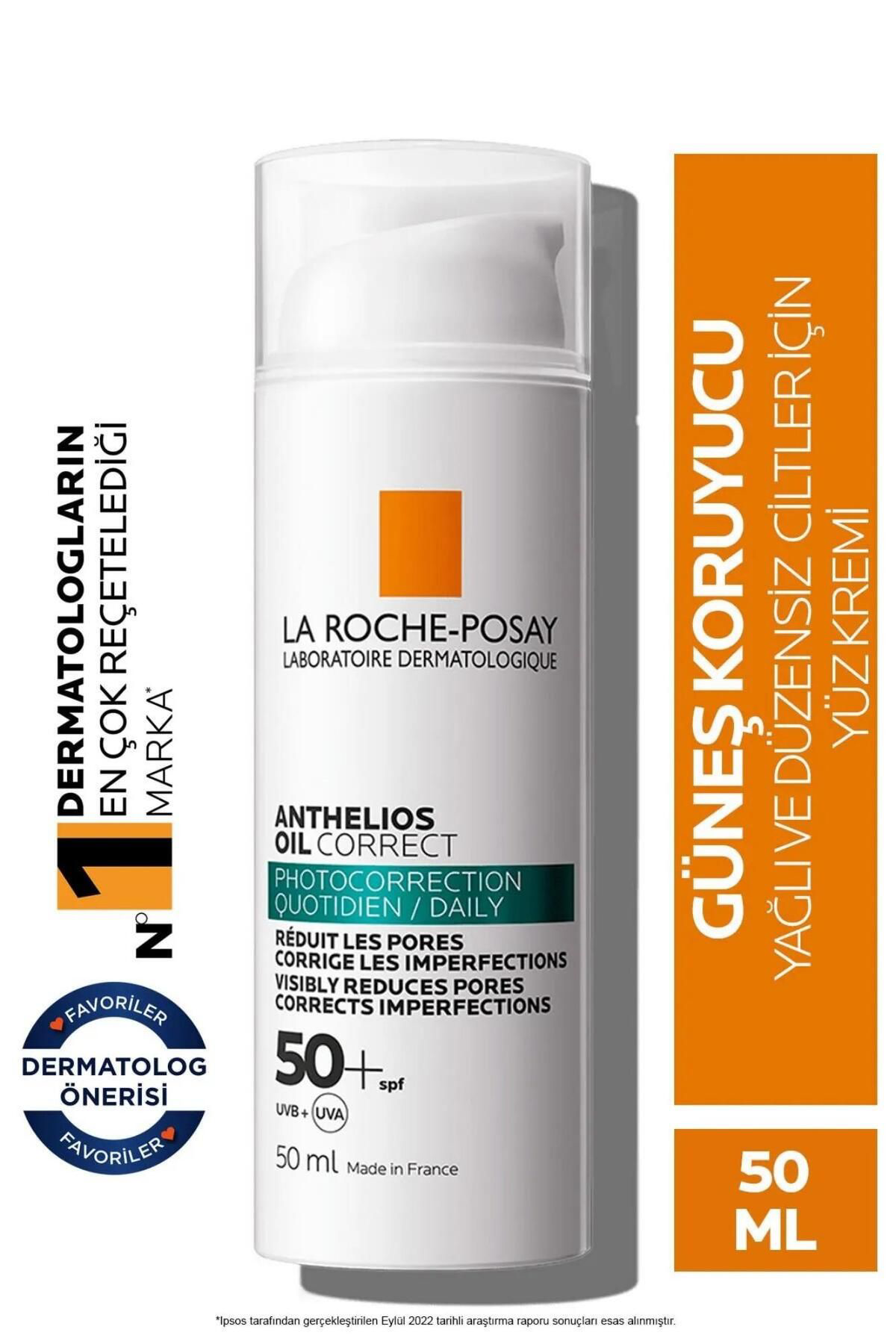 La Roche  Posay Anthelios Oil Correct Cream Spf50+ 50 Ml