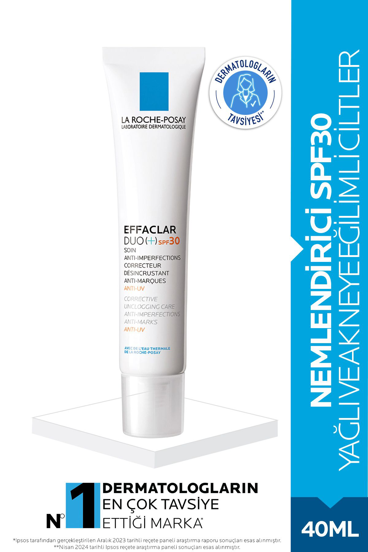 La Roche  Posay Effaclar Duo+ Spf30 40 Ml