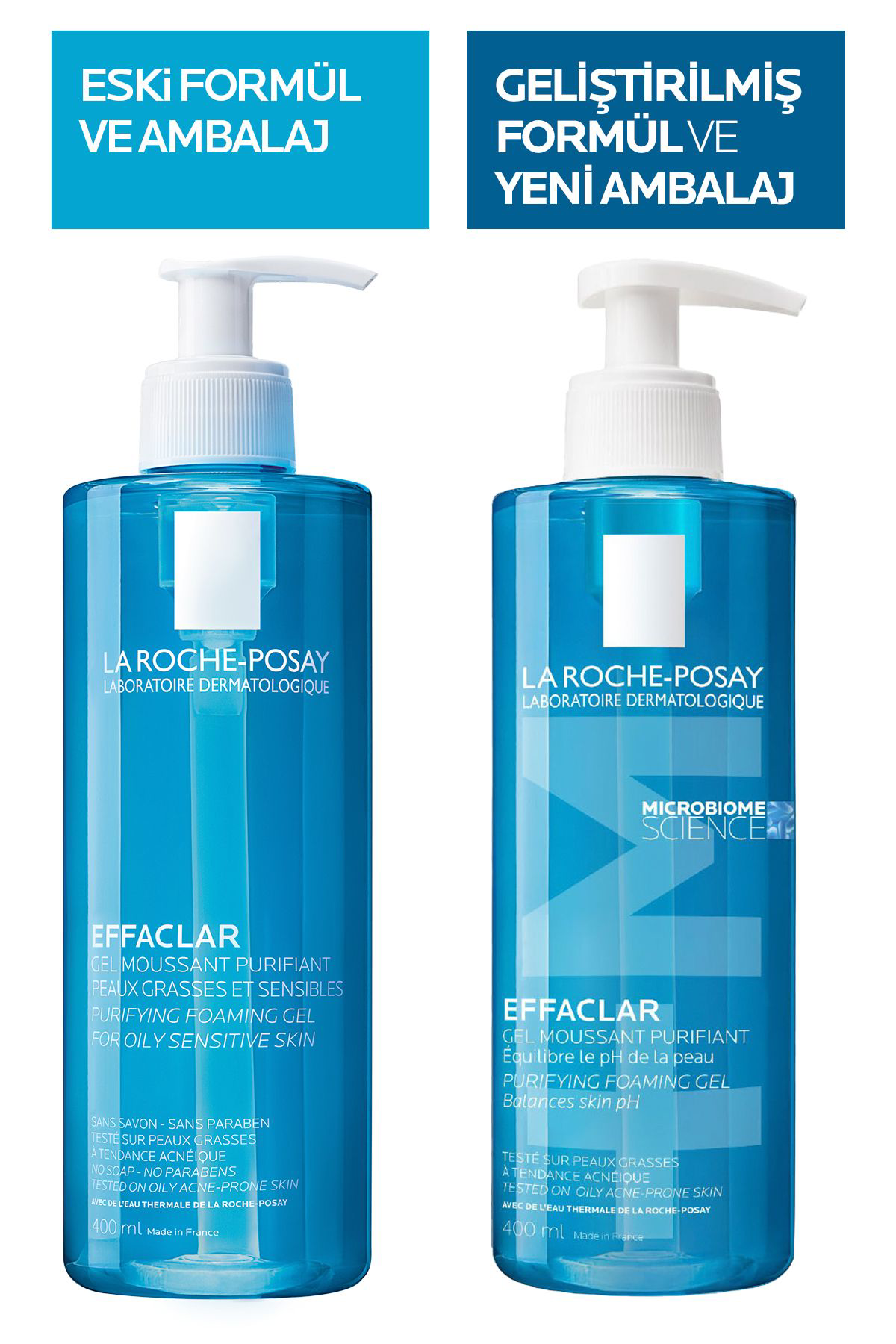 La Roche  Posay Effaclar Gel 400 Ml