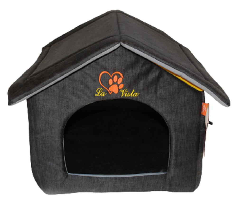 La Vista İç Mekan Kedi Evi Füme 40-40-45cm