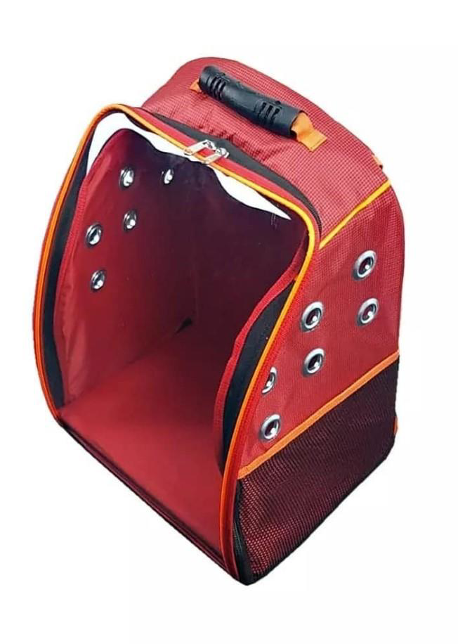 La Vista Twist Kedi, Küçük Köpek Sırt Taşıma Çantası Kırmızı 32-2