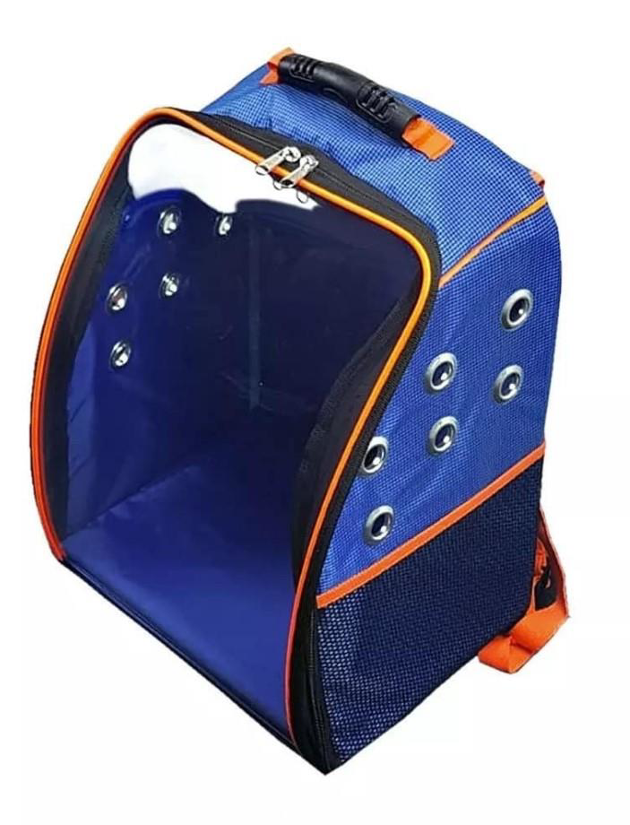 La Vista Twist Kedi, Küçük Köpek Sırt Taşıma Çantası Mavi 32-26-4