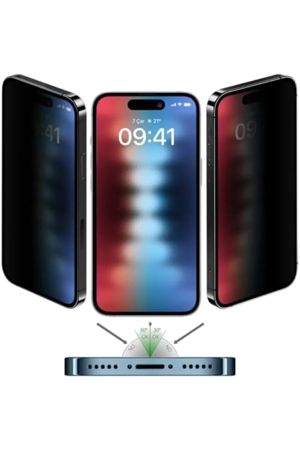 LABS 15 ile Uyumlu 5D Privacy Hayalet Ekran 1200752