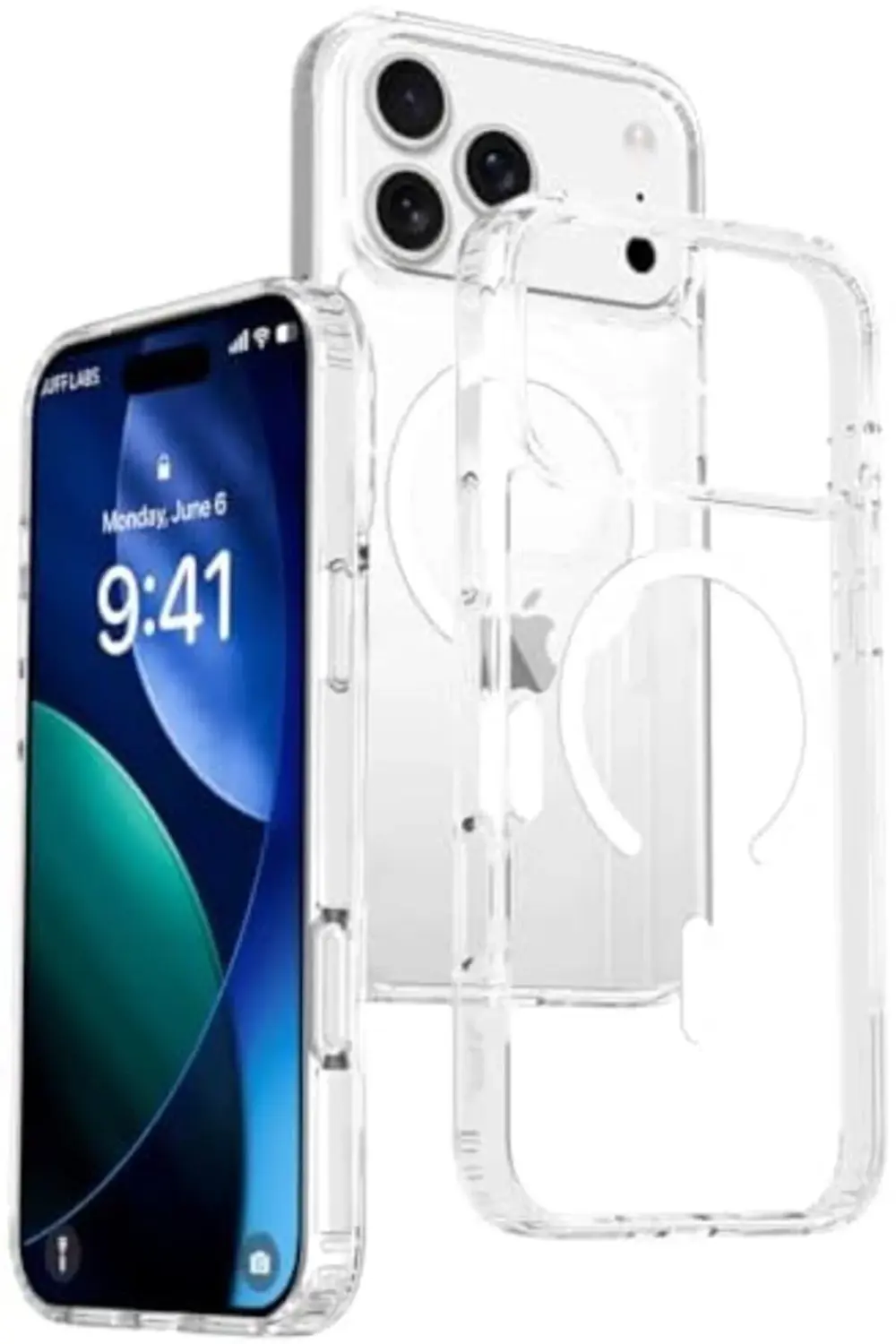 LABS Kablosuz Şarj Uyumlu Air Hybrid Şeffaf Kılıf, Darbe Emici TP