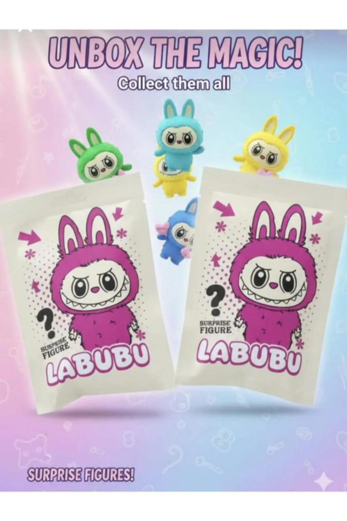 Labubu Hediyelik Fiğür Paket 1 Adet