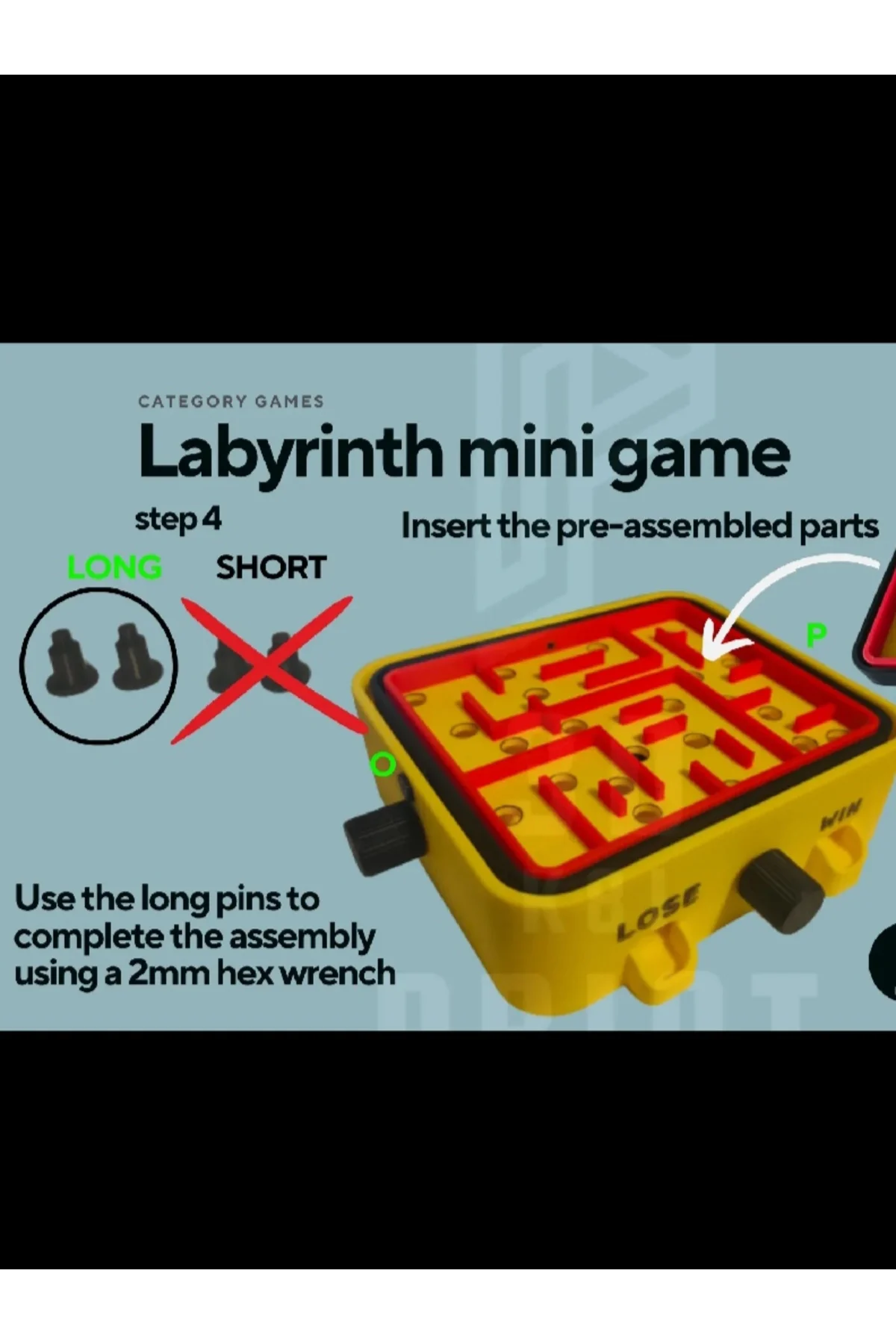 Labyrinth mini game