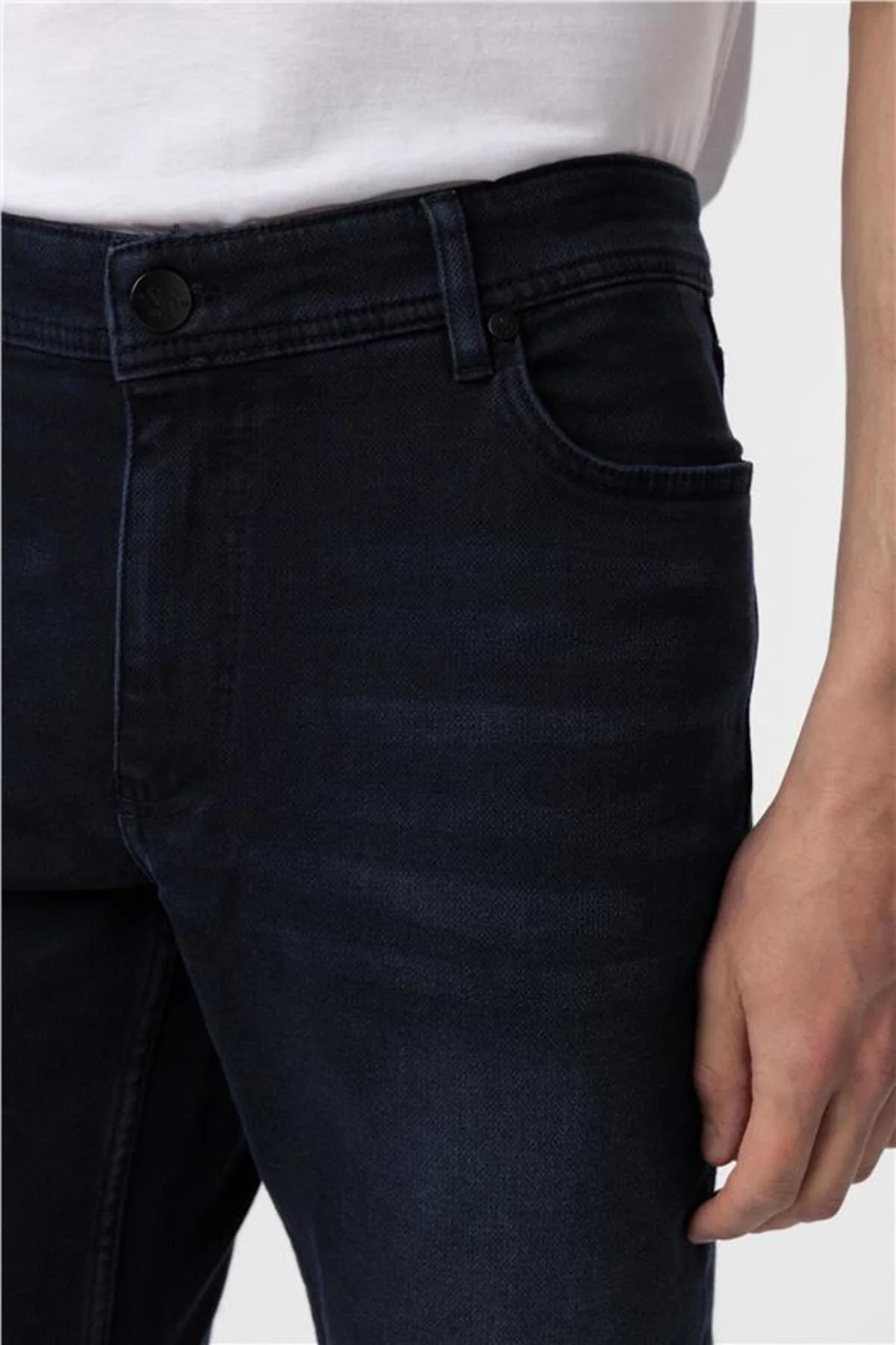 Lacivert Denim Pantolon