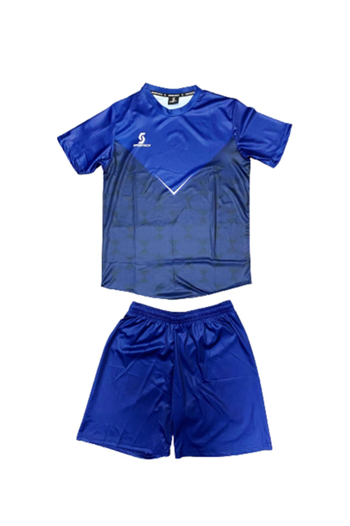 Sportech Lacivert Forma Takımı K0149 (Tek Kelime İsim Ve Numara Yazilir)
