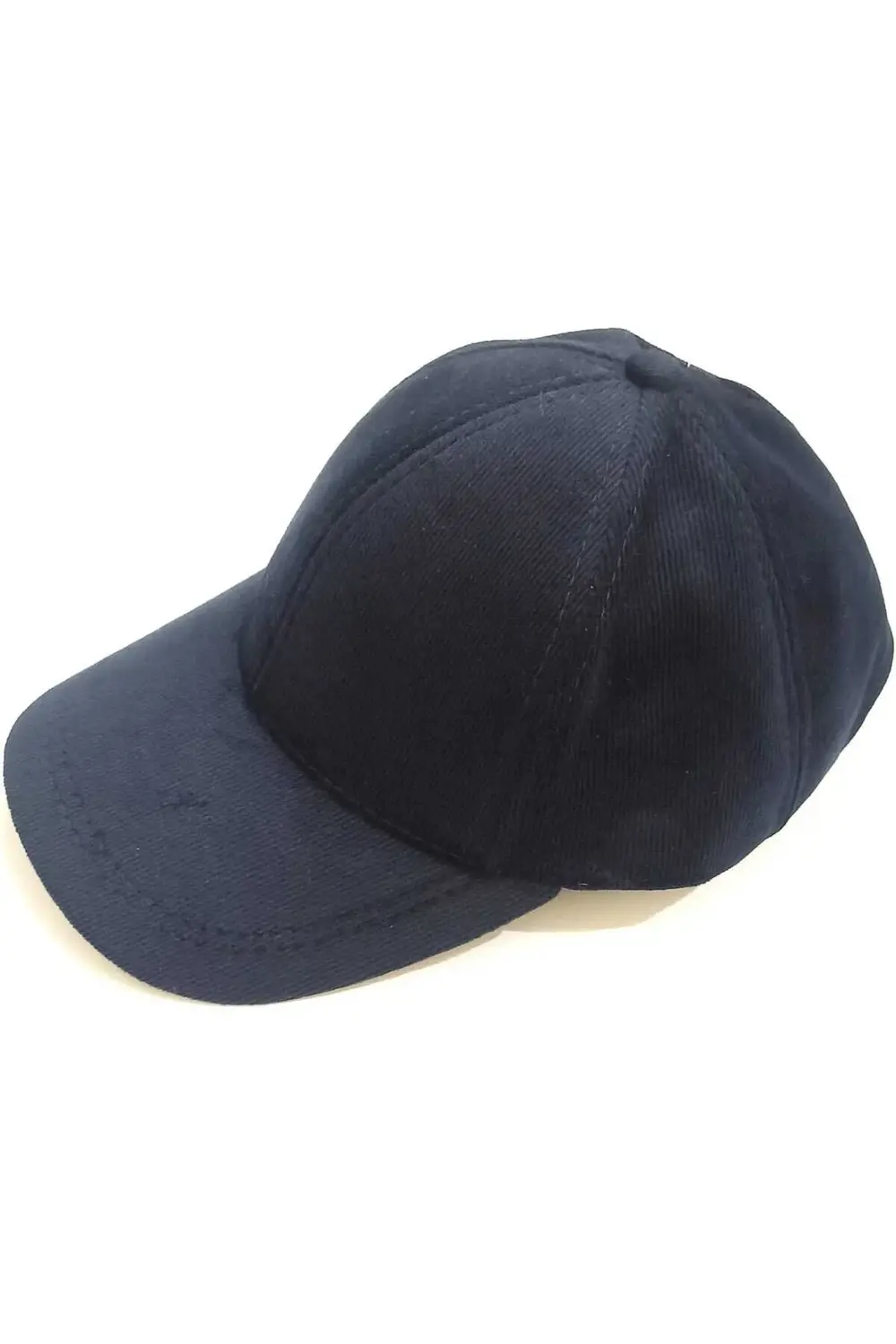 Lacivert Kadife Erkek Şapka