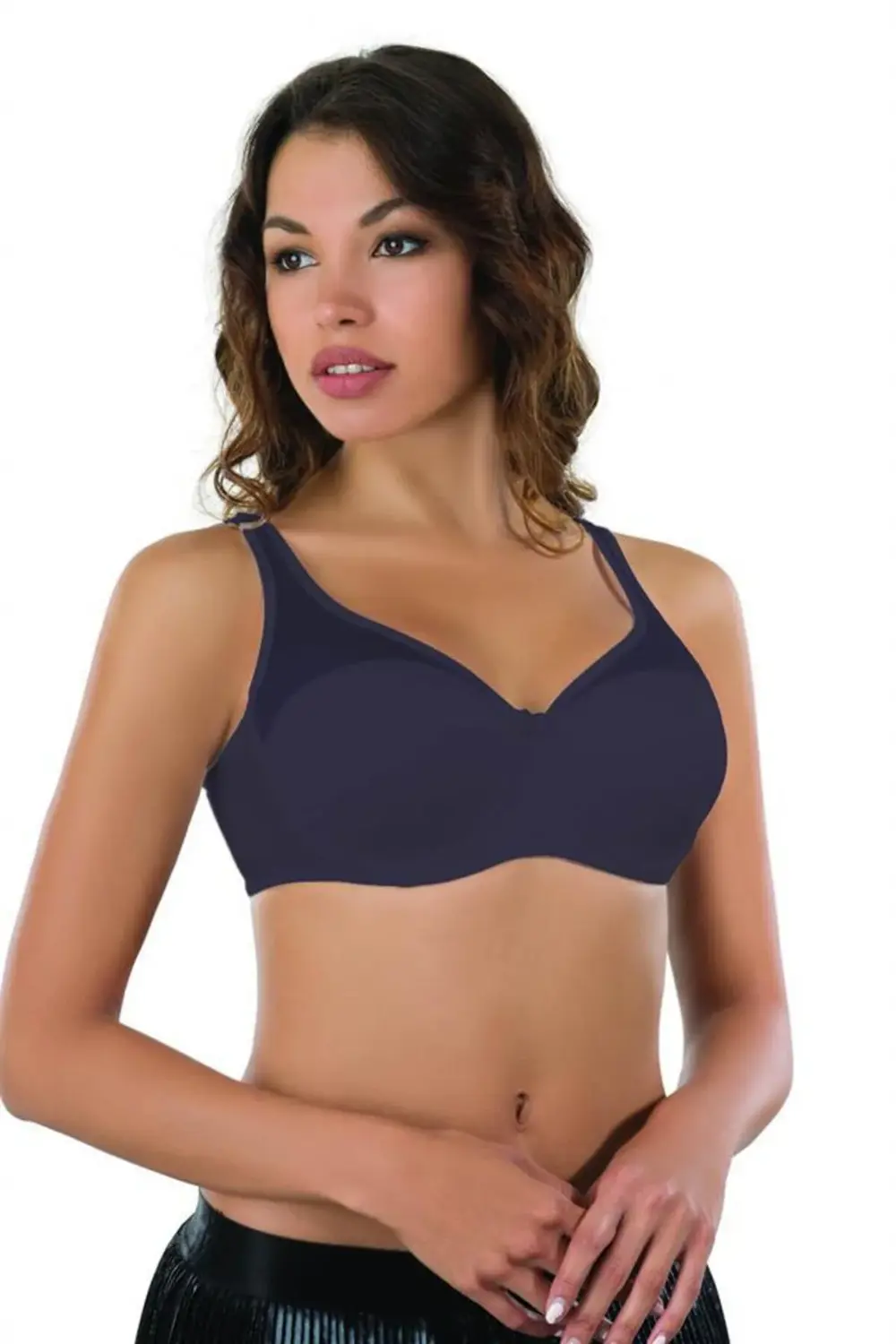 Lacivert Mı Emay 167d Pedli Tül Toparlayıcı Sütyen Lacivert Mı Emay 167d Pedli Tül Toparlayıcı Sütyen