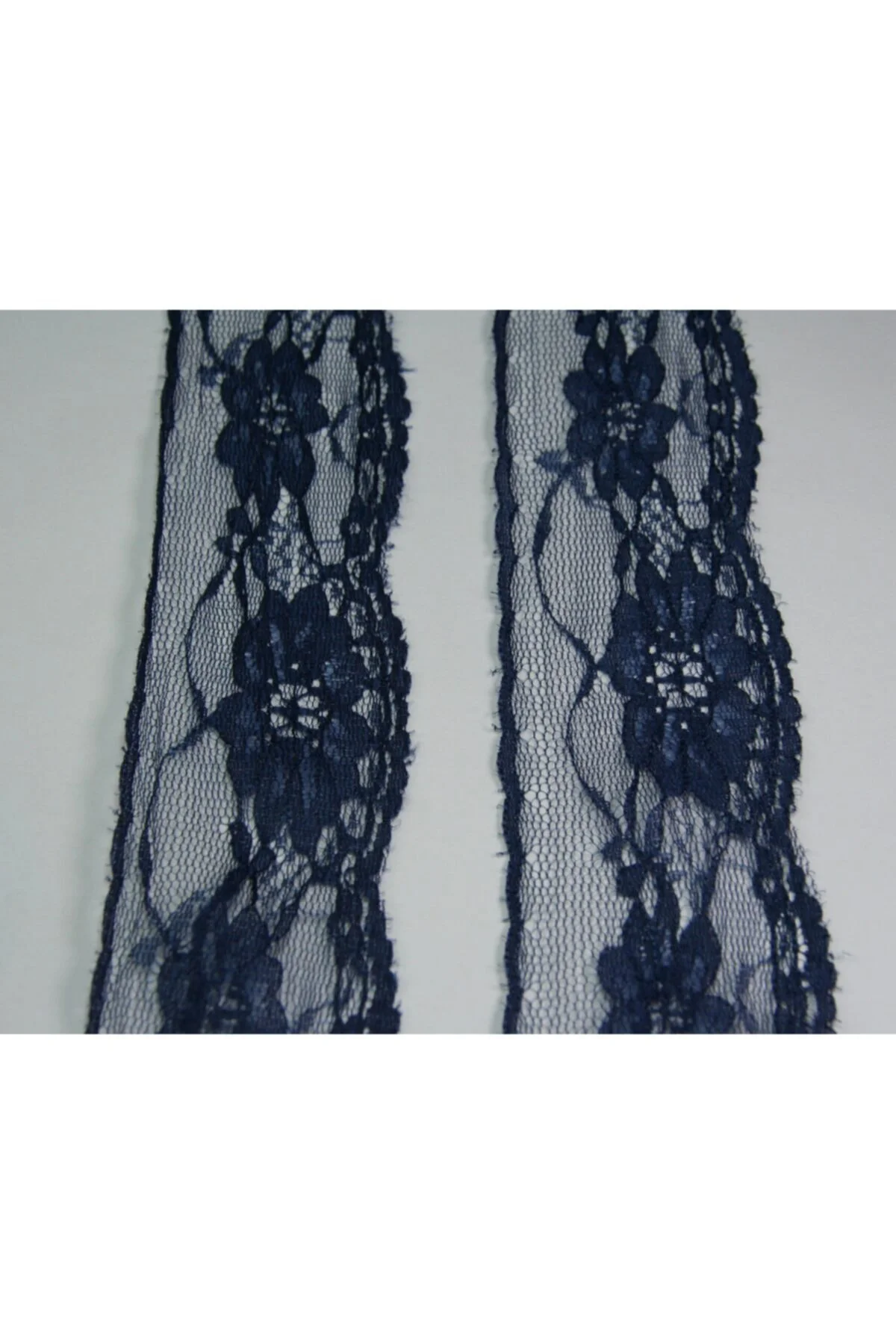 Lacivert Naylon Dantel 5 Metrelik Top 5 cm En 730