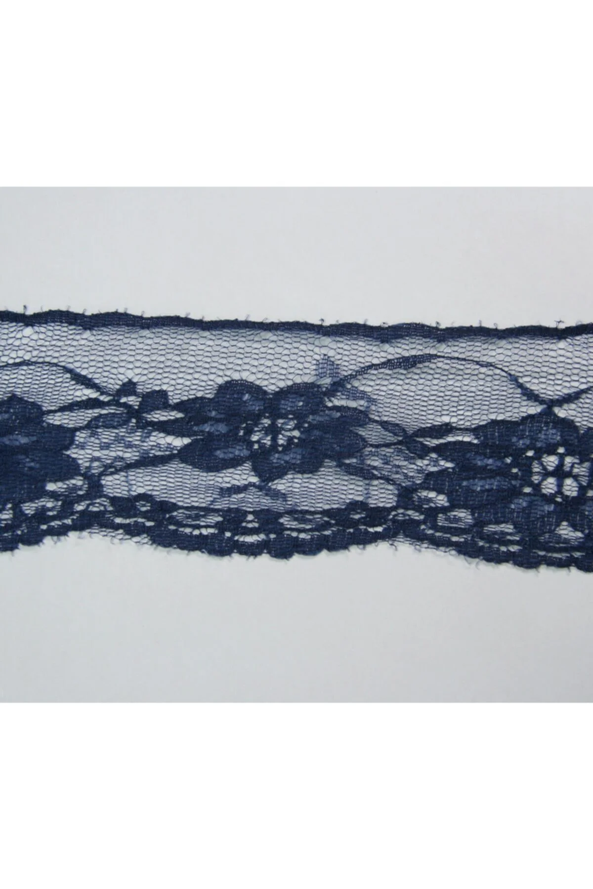 Lacivert Naylon Dantel 5 Metrelik Top 5 cm En 730