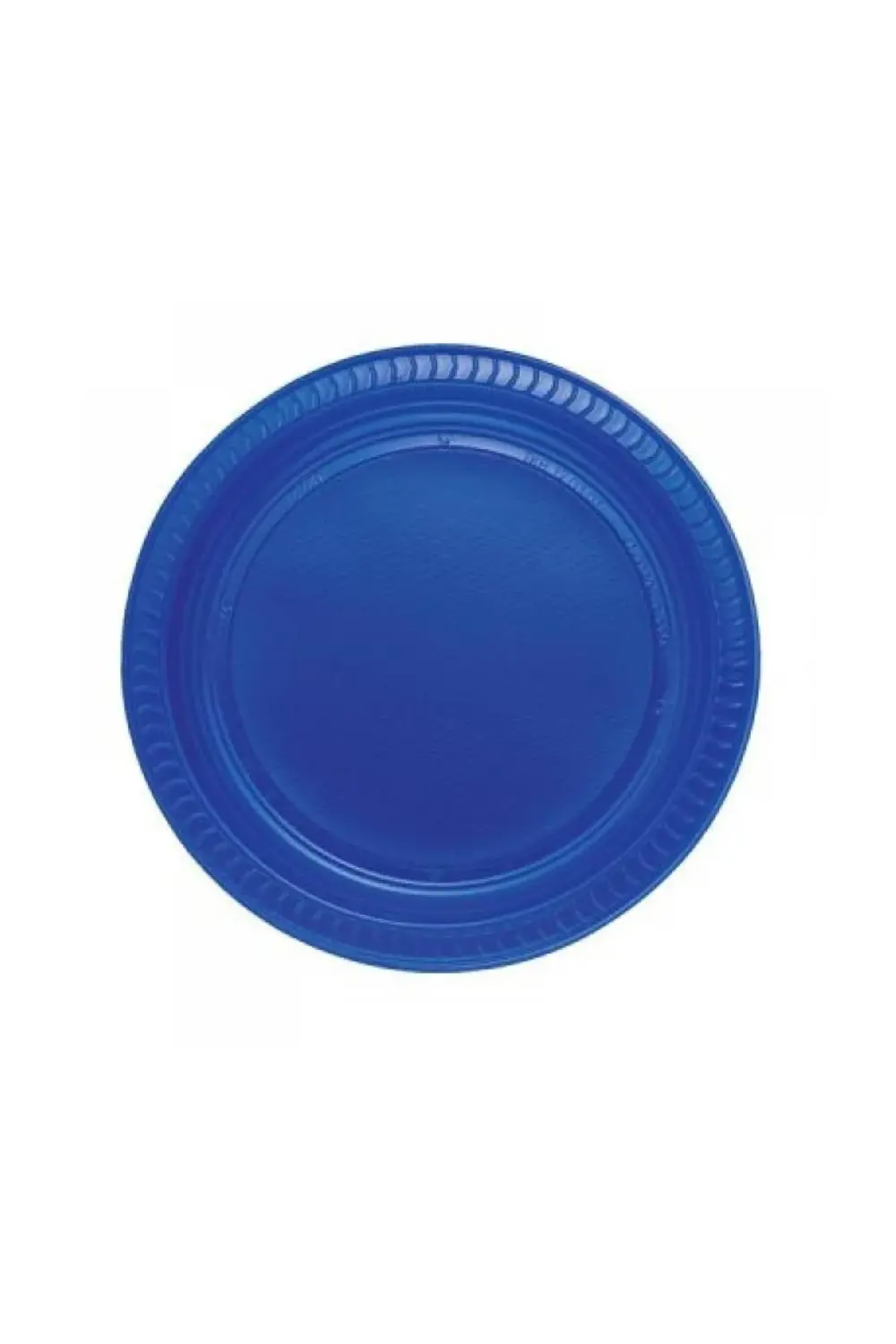 Lacivert Plastik Tabak 22 cm 25'li