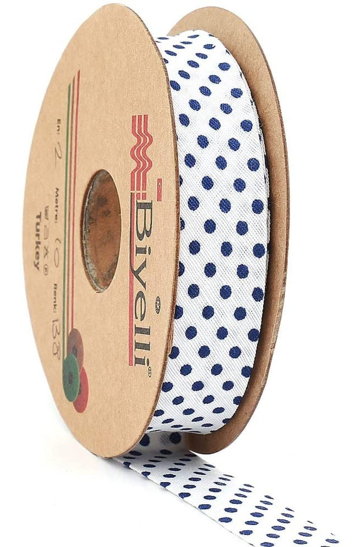 Biyelli Lacivert Puantiyeli