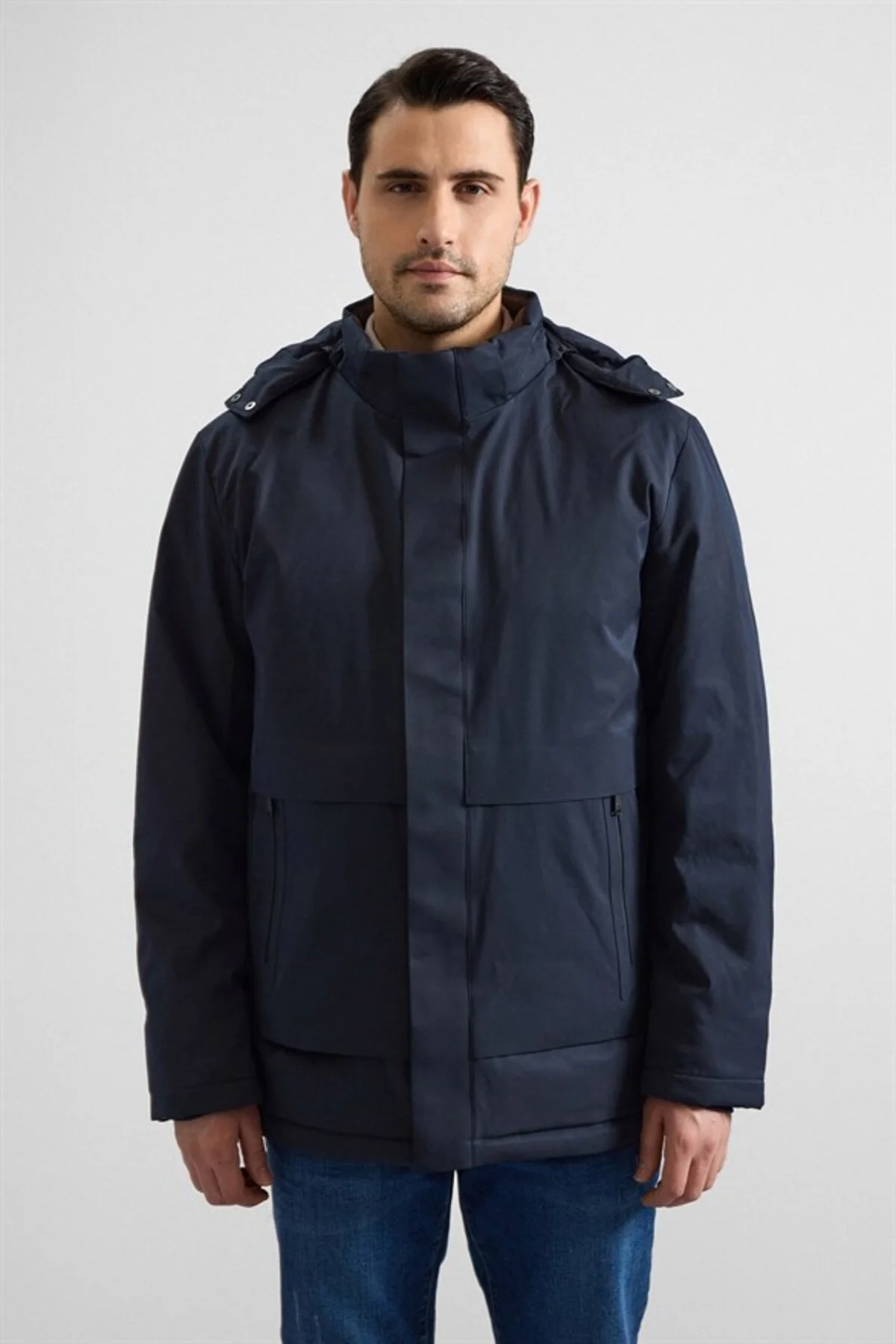 Lacivert Slim Cepsiz Mont Lacivert Slim Cepsiz Mont
