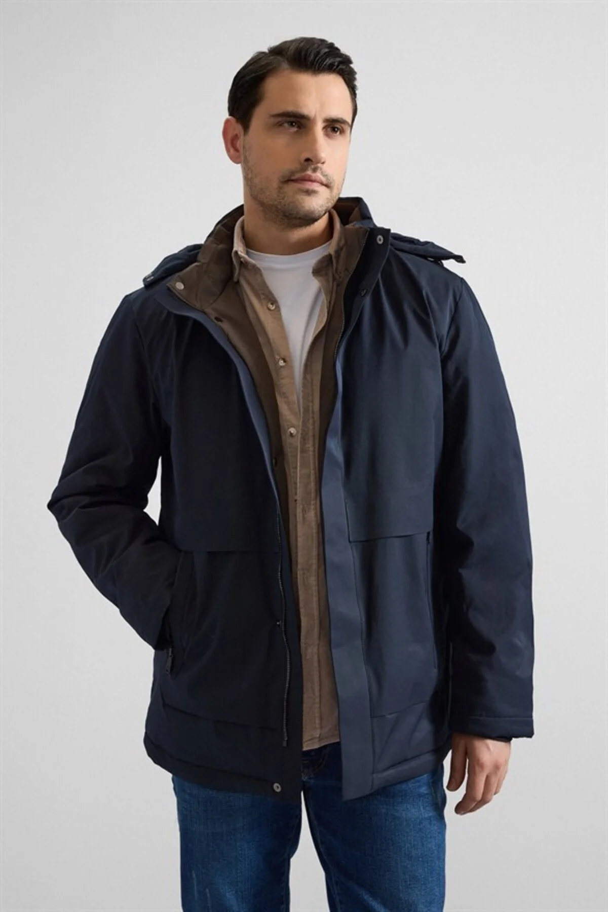 Lacivert Slim Cepsiz Mont Lacivert Slim Cepsiz Mont