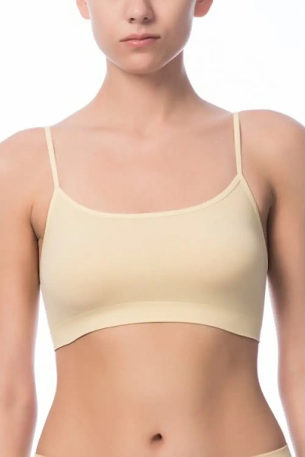 Lacivert Tekstil Ten Ip Askılı Büstiyer 15002