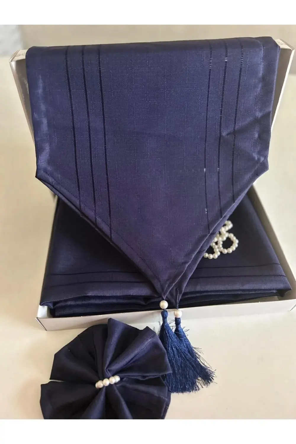 Lacivert Yemek Seti 26 Parça Kutulu