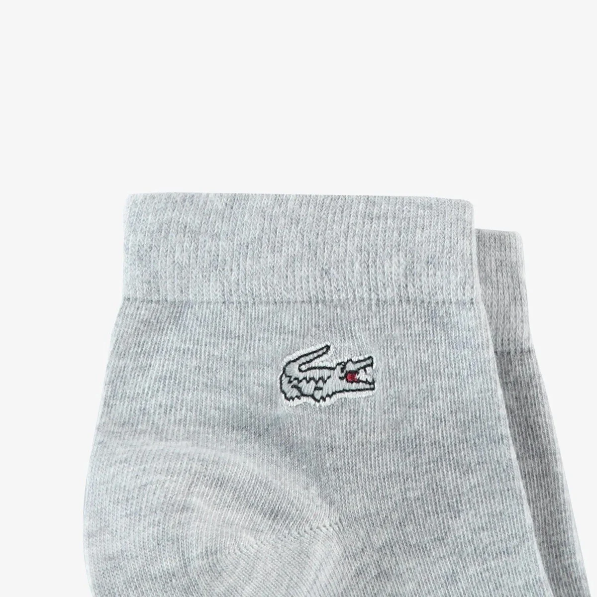 Lacoste Ankle Length Cotton Sport Socks Örme Logo Tekli Bilek Boyu Çorap Unisex Gri Fiyatı, Yorumları ve Özellikleri