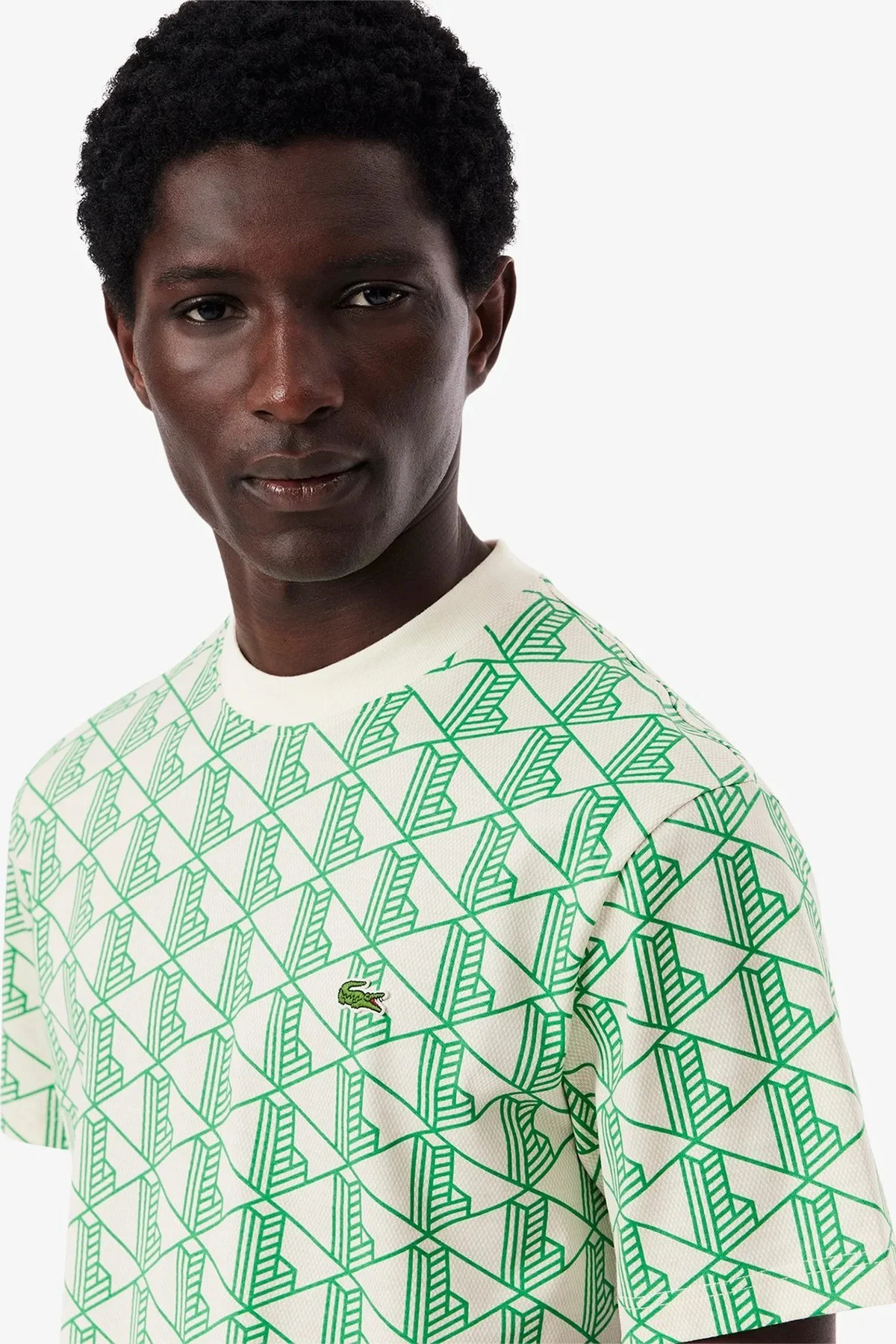 Lacoste Classic Fit Monogram T-shirt Erkek Bisiklet Yaka Tişört Yeşil Fiyatı, Yorumları ve Özellikleri