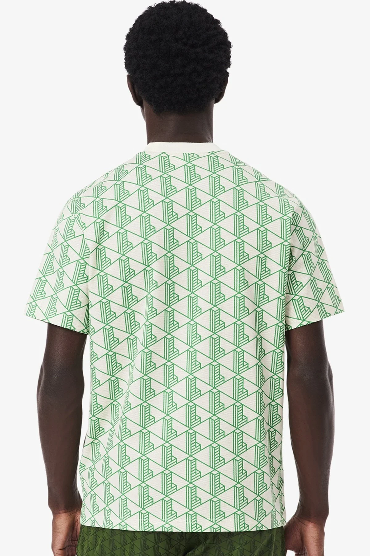 Lacoste Classic Fit Monogram T-shirt Erkek Bisiklet Yaka Tişört Yeşil Fiyatı, Yorumları ve Özellikleri