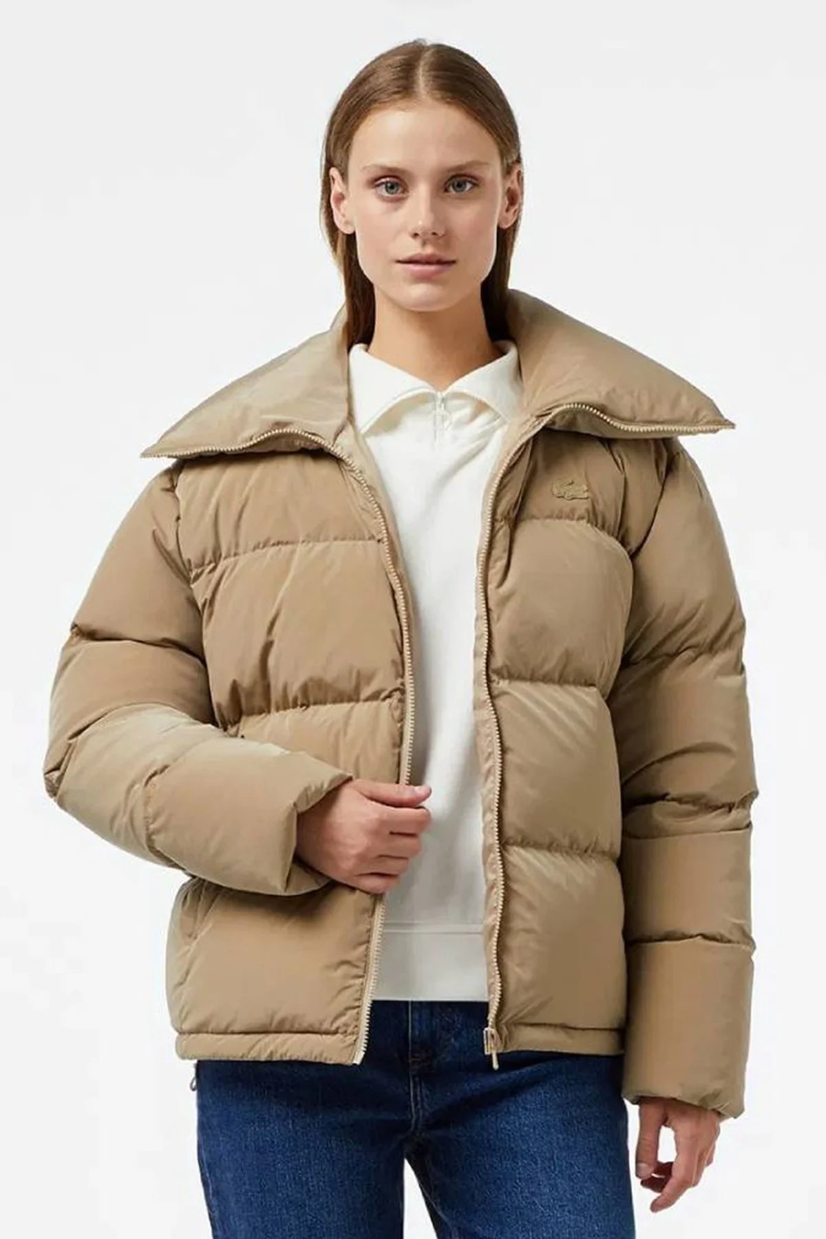 Lacoste Down Fill Jacket Kaztüyü Dolgu Dik Yaka Açık Kahverengi Kadın Mont Lacoste Down Fill Jacket Kaztüyü Dolgu Dik Yaka Açık Kahverengi Kadın Mont Fiyatı, Yorumları ve Özellikleri
