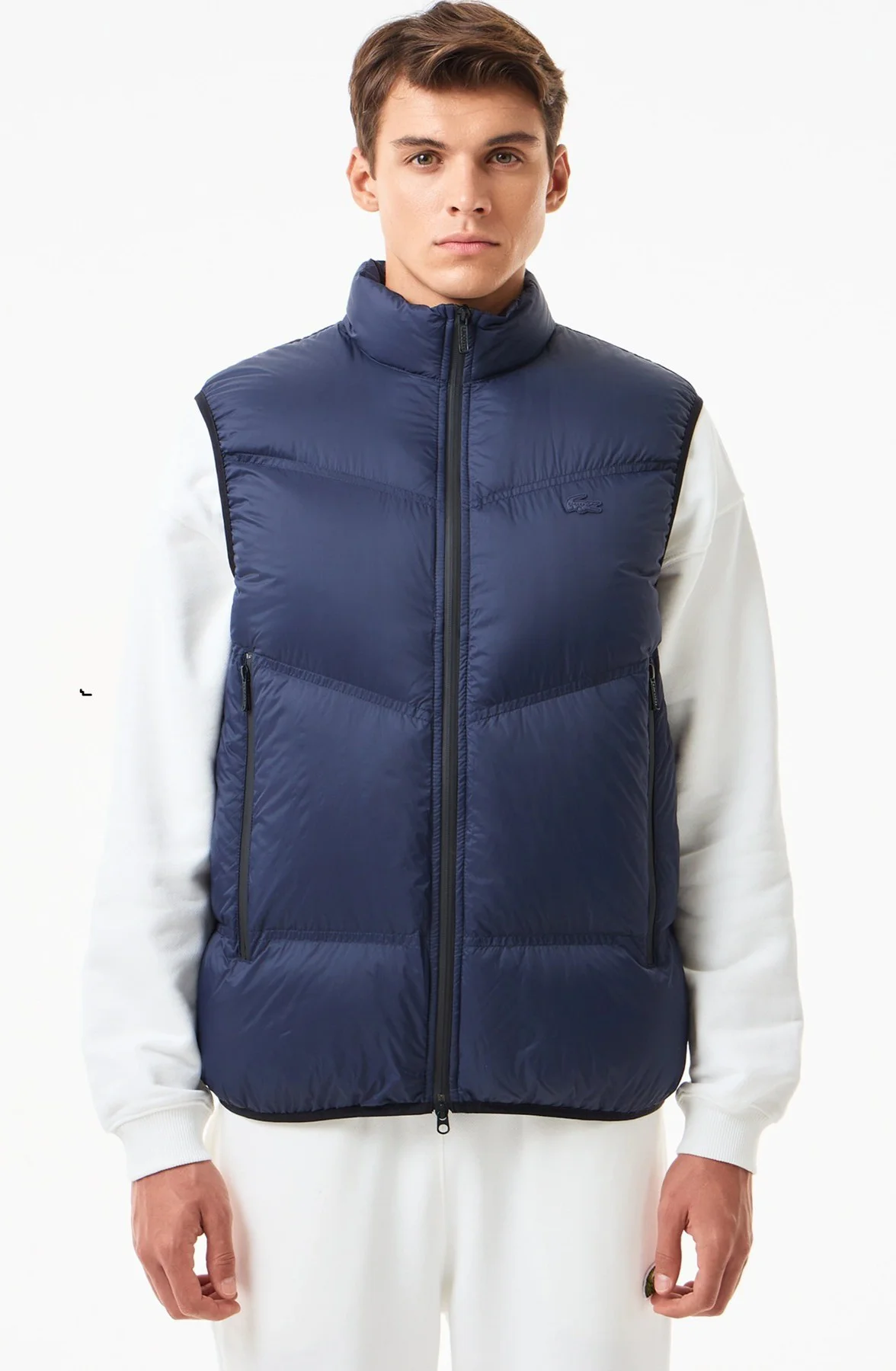 Lacoste Down Fill Mens West Dik Yaka Kaz Tüyü Erkek Yelek Lacivert Lacoste Down Fill Mens West Dik Yaka Kaz Tüyü Erkek Yelek Lacivert