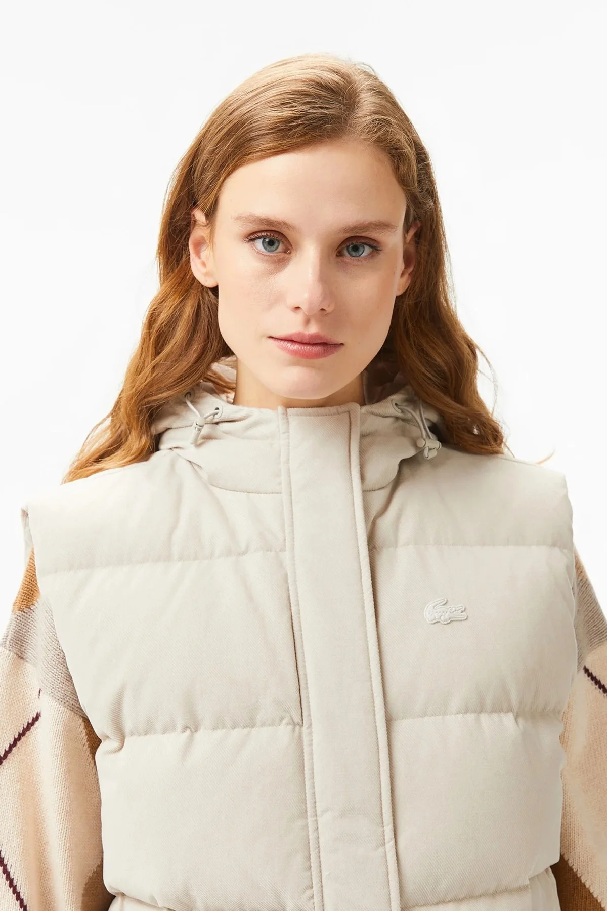 Lacoste Down Fill Water Resistant Womens Vest Kadın Su İtici Sabit Kapüşonlu Kaz Tüyü Yelek Bej Lacoste Down Fill Water Resistant Womens Vest Kadın Su İtici Sabit Kapüşonlu Kaz Tüyü Yelek Bej Fiyatı, Yorumları ve Özellikleri