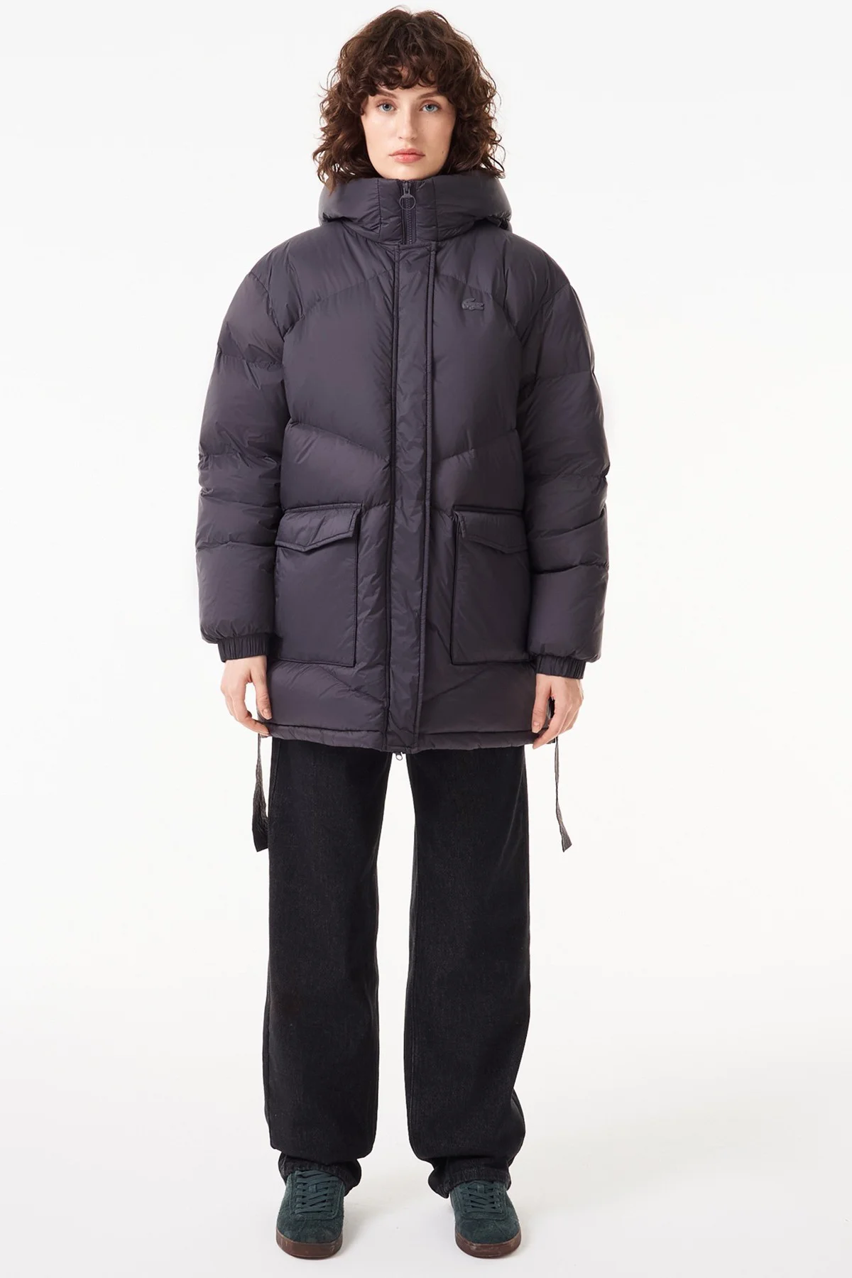 Lacoste Down Fill Water Resistant Womens Jacket Black Su İtici Dik Yaka Kapişonlu Kaz Tüyü Kadın Mont Siyah Fiyatı, Yorumları ve Özellikleri