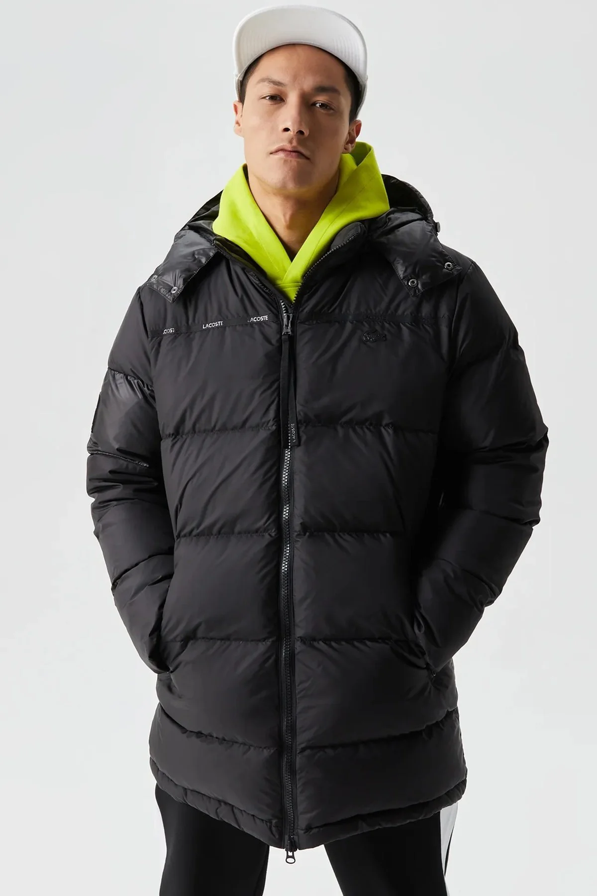 Lacoste Down Fill Water Resistant Jacket Black Kaz Tüyü Çıkarılabilir Kapüşonlu Suya Dayanıklı Erkek Mont Siyah Lacoste Down Fill Water Resistant Jacket Black Kaz Tüyü Çıkarılabilir Kapüşonlu Suya Dayanıklı Erkek Mont Siyah