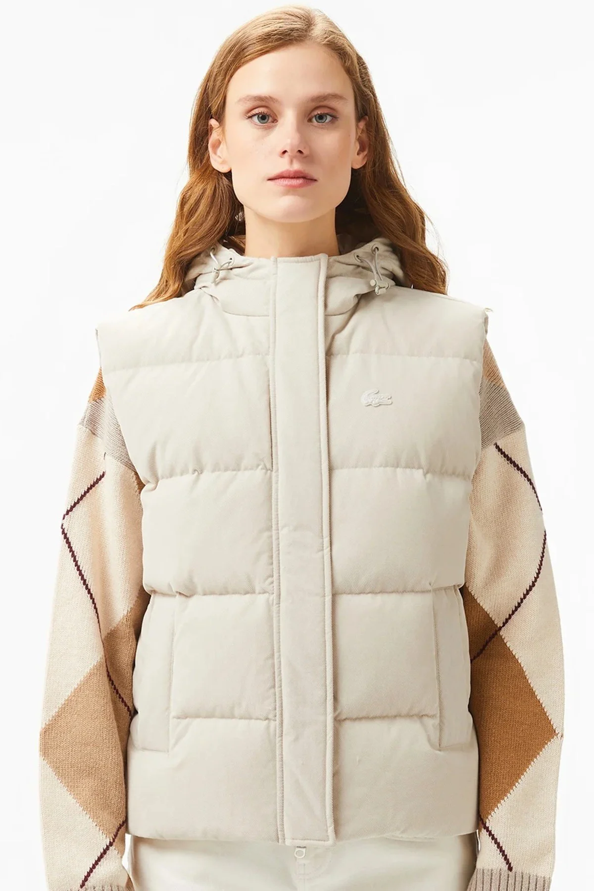 Lacoste Down Fill Water Resistant Womens Vest Kadın Su İtici Sabit Kapüşonlu Kaz Tüyü Yelek Bej Lacoste Down Fill Water Resistant Womens Vest Kadın Su İtici Sabit Kapüşonlu Kaz Tüyü Yelek Bej Fiyatı, Yorumları ve Özellikleri