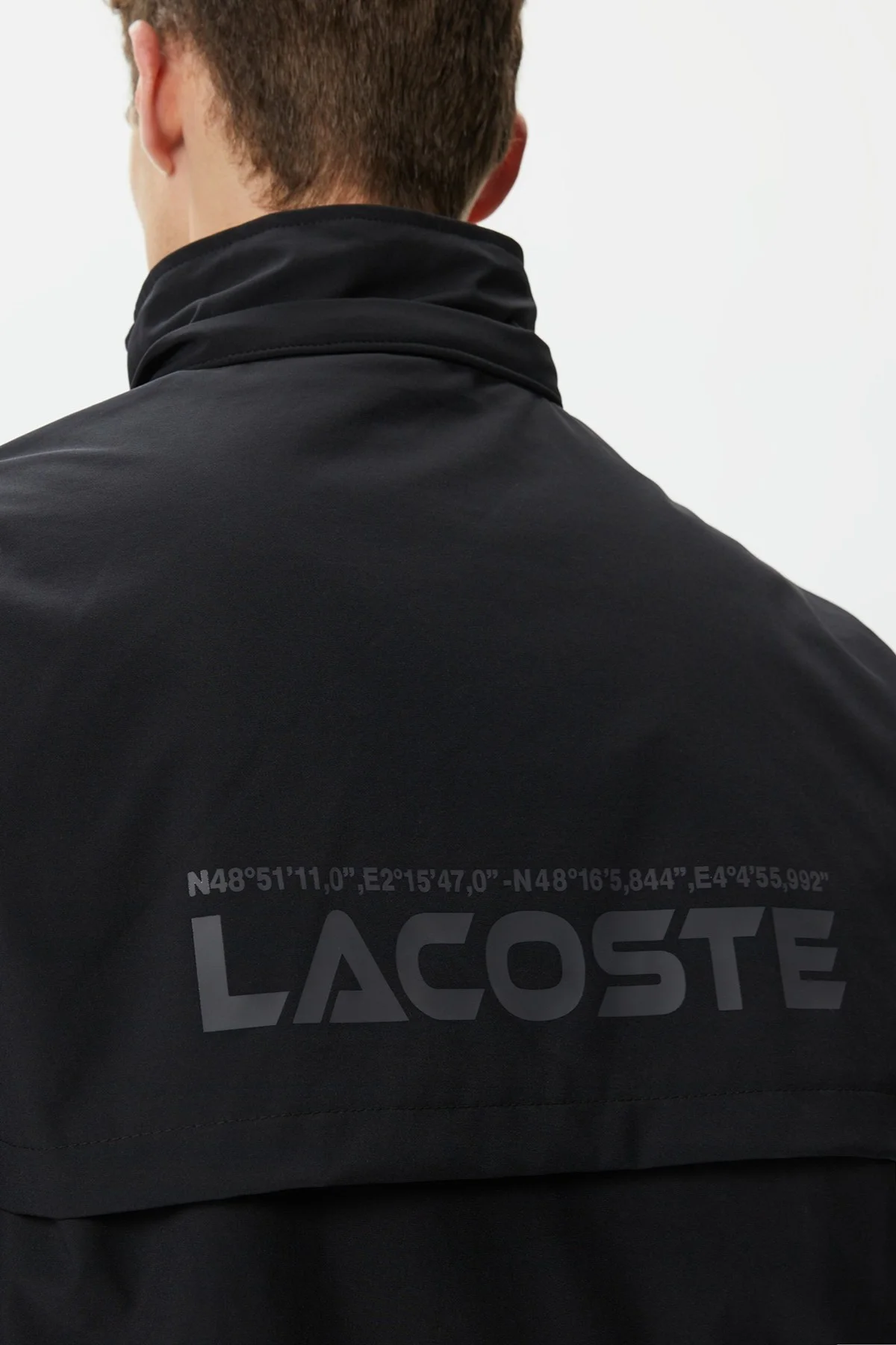 Lacoste Hooded Outdoor Men's Jacket Black Erkek Çıkarılabilir Kapitone Yelekli Erkek Mont Siyah Fiyatı, Yorumları ve Özellikleri