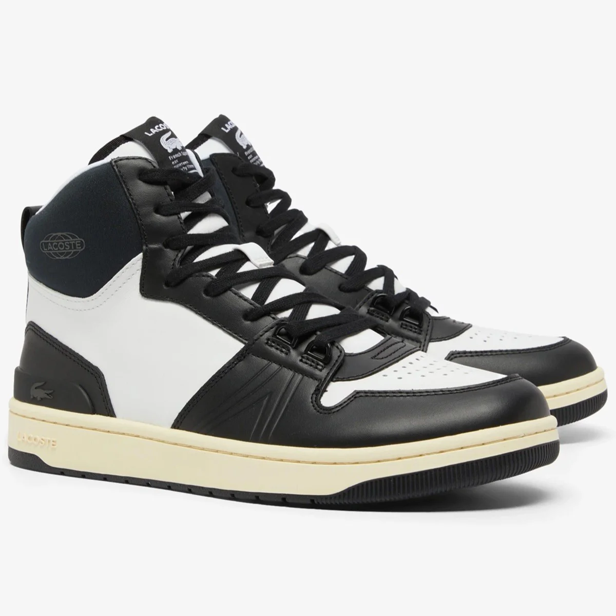 Lacoste L001 224.1 MID Leather Mens Sneaker Hakiki Deri Bilekli Erkek Günlük Spor Ayakkabı Siyah Lacoste L001 224.1 MID Leather Mens Sneaker Hakiki Deri Bilekli Erkek Günlük Spor Ayakkabı Siyah Fiyatı, Yorumları ve Özellikleri