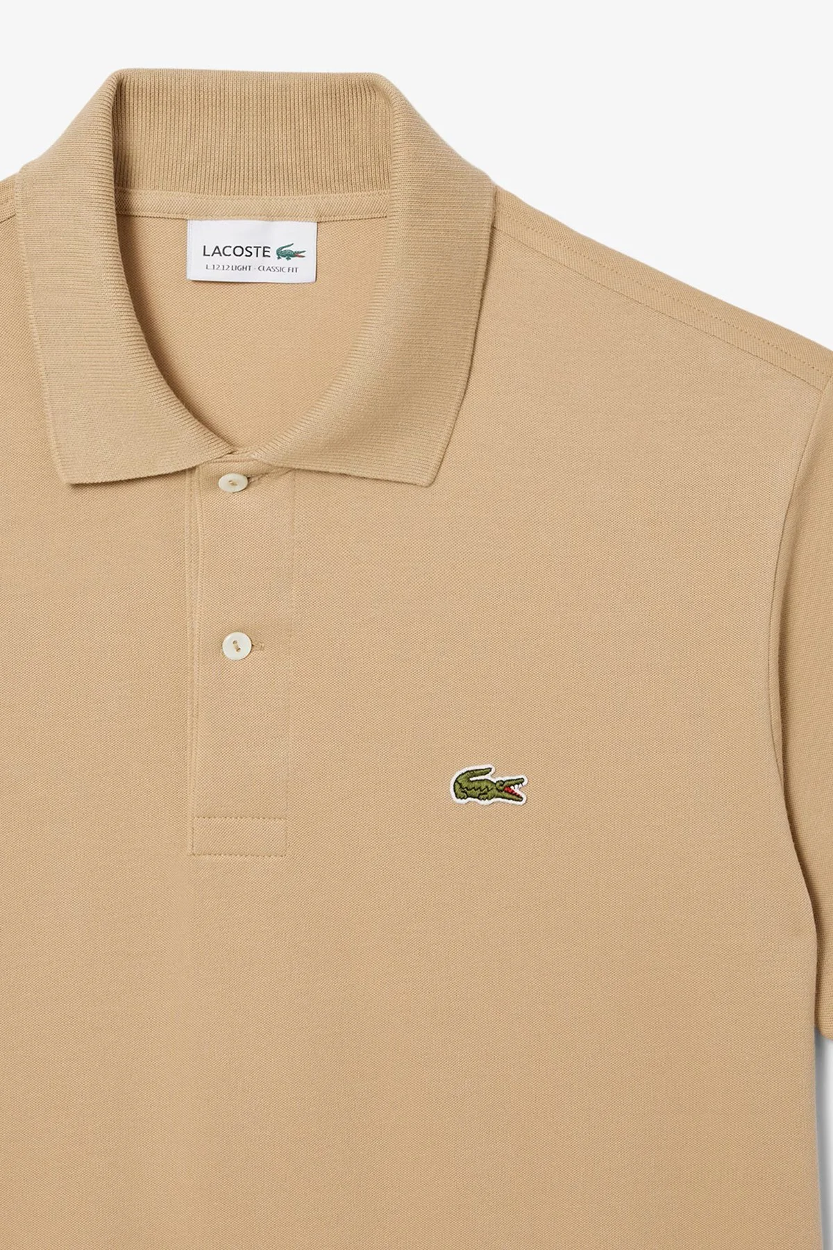 Lacoste L.12.12 Light Men's Classic Fit Polo T-shirt Erkek Polo Yaka Tişört Bej Lacoste L.12.12 Light Men's Classic Fit Polo T-shirt Erkek Polo Yaka Tişört Bej
