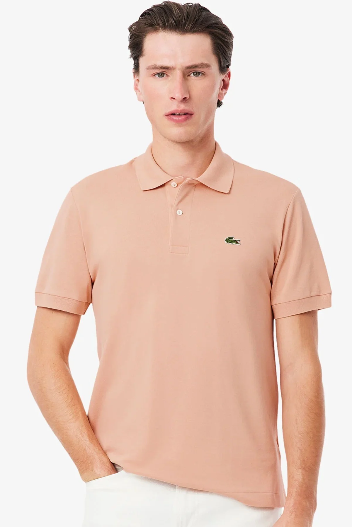 Lacoste L.12.12 Light Men's Classic Fit Polo T-shirt Erkek Polo Yaka Tişört Bej Lacoste L.12.12 Light Men's Classic Fit Polo T-shirt Erkek Polo Yaka Tişört Bej